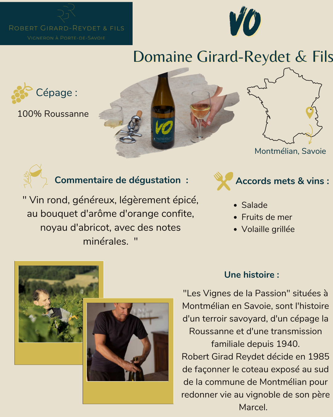 Domaine Girard-Reydet & Fils – OV 100% ルーサンヌ 2020